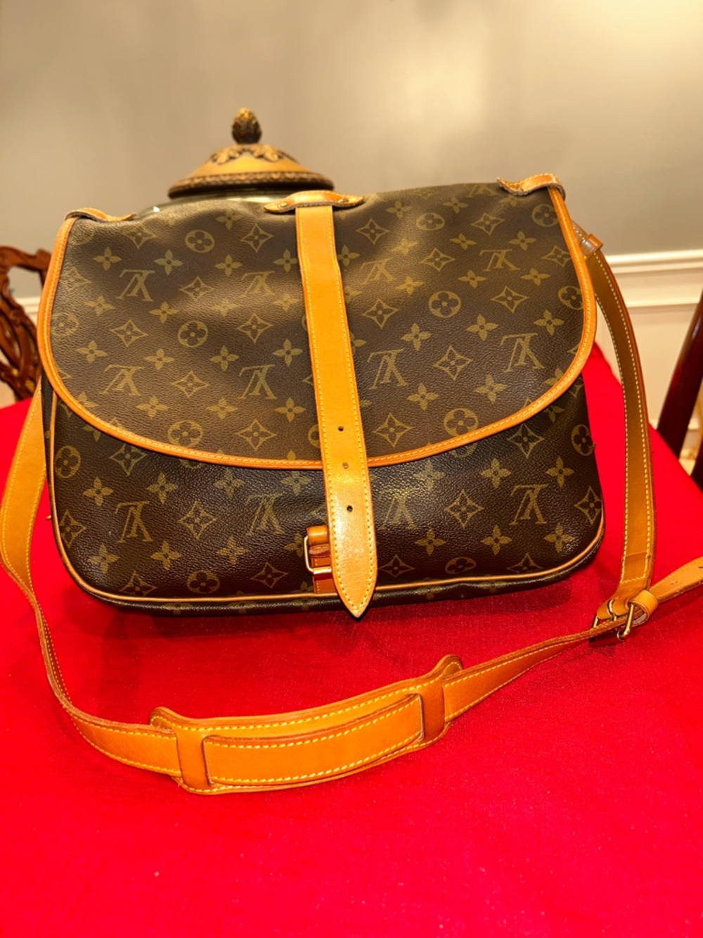Louis Vuitton Monogram saumer bag France 1994 vintage